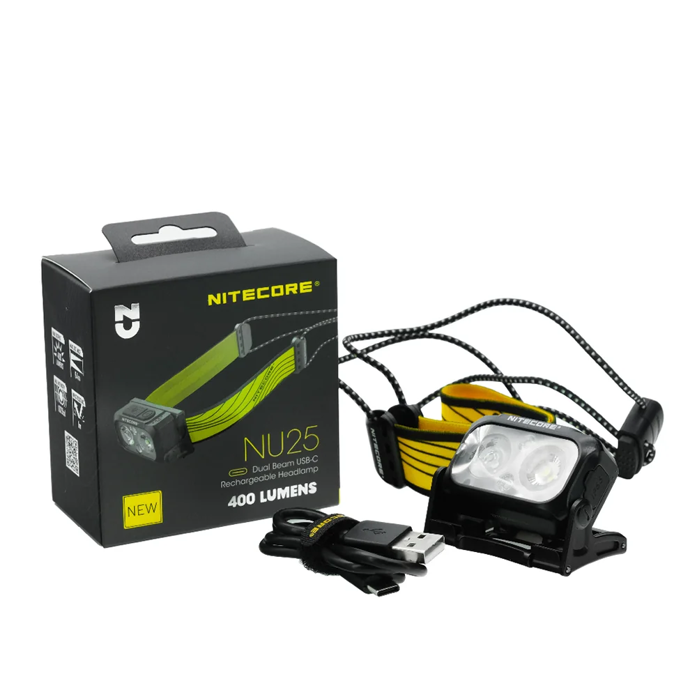 Фонарь налобный Nitecore NU25