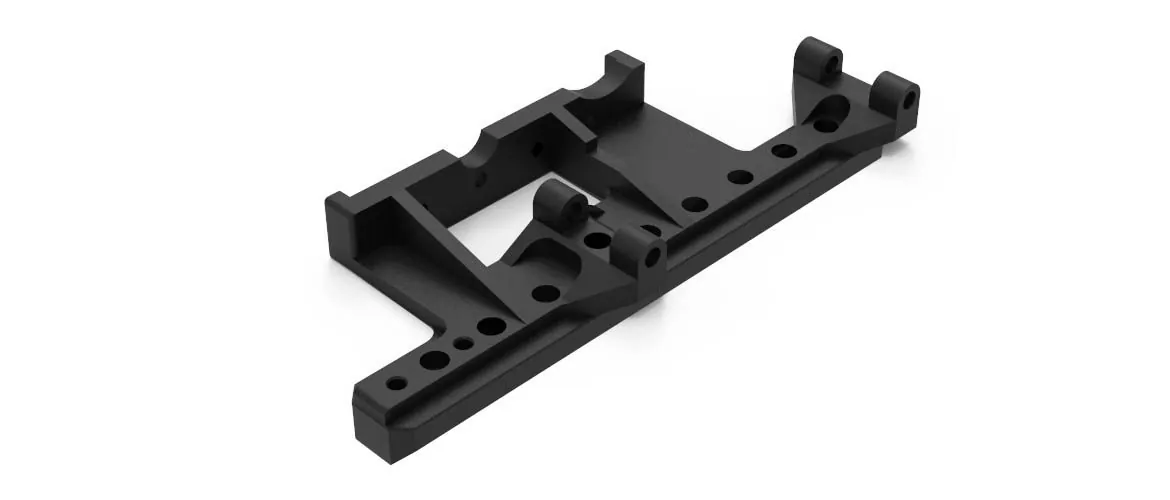 Планка базовая для прицелов DEMON, CHARON С РЕЛЬСОЙ ДАЛЬНОМЕРА