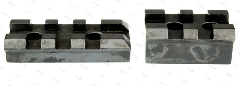 Планка KOZAP Picatinny/Weaver на Mauser M12 стальная (раздельная) (No.67)