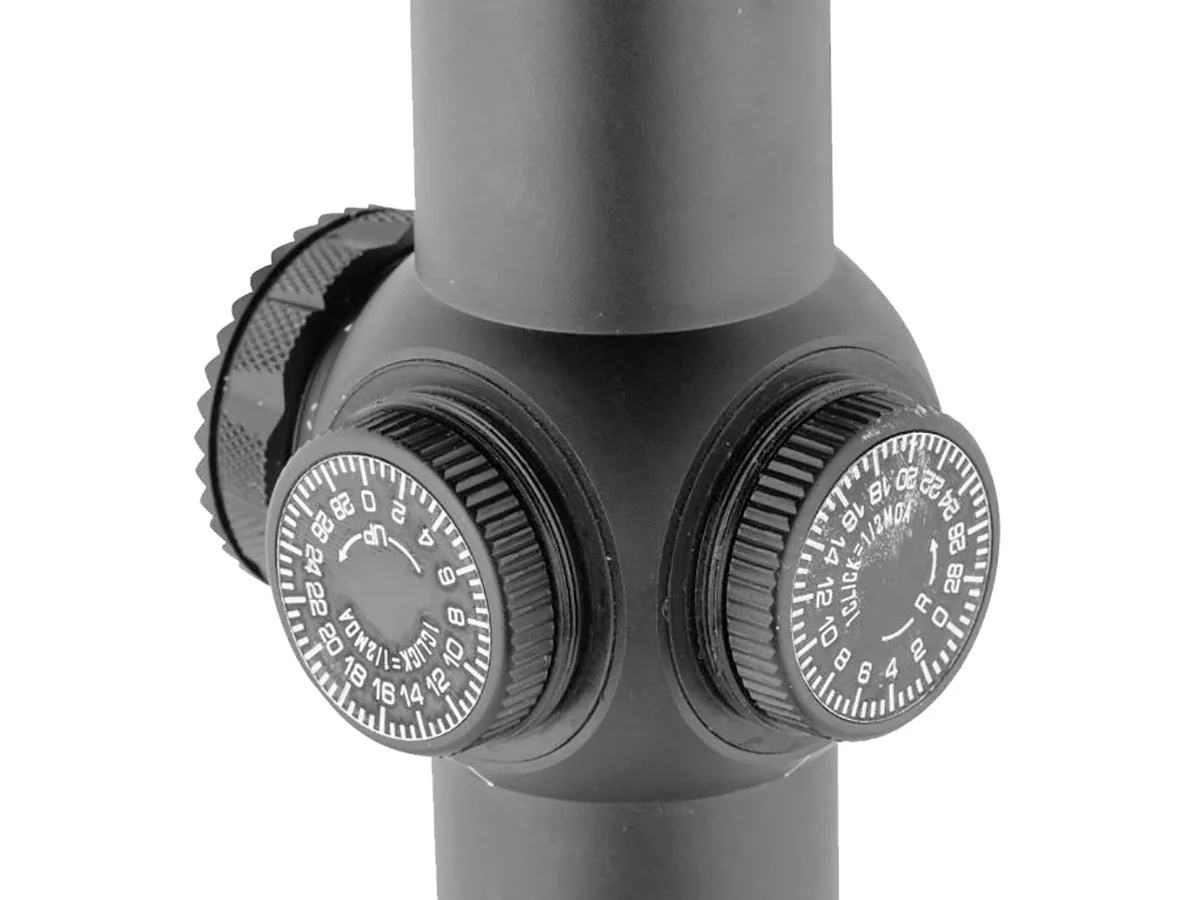 Оптический прицел Nikko Stirling серии DIAMOND METOR, 1-4X24, 30мм, гравированная сетка 4 Dot, подсв