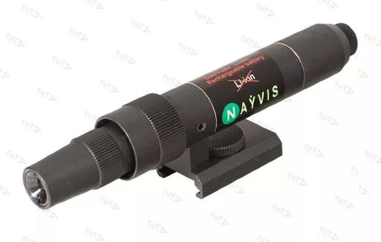 Лазерный ИК фонарь NAYVIS NL8085WP крепелние Weaver (85 мВт, 790 нм)