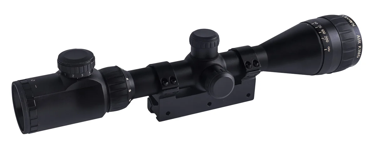 Оптический прицел Nikko Stirling серии AIRKING 3-9x42 AO halfmil-dot, с подсветкой