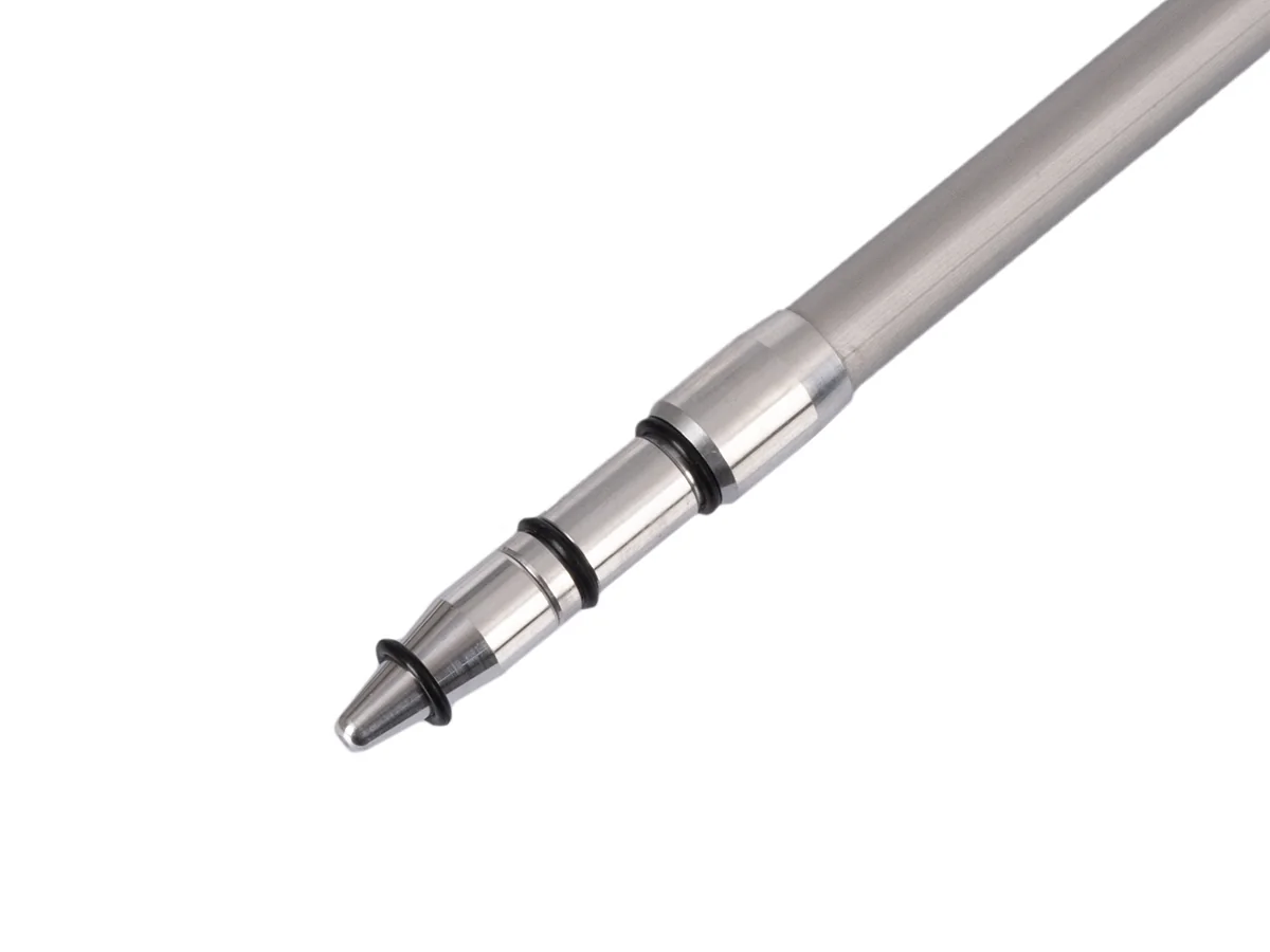 Направляющая шомпола ЧИСТОGUN универсальная, CBG-1L, cal. 4.5-6.35mm, болт 17,5 мм, L=33см, алюминий