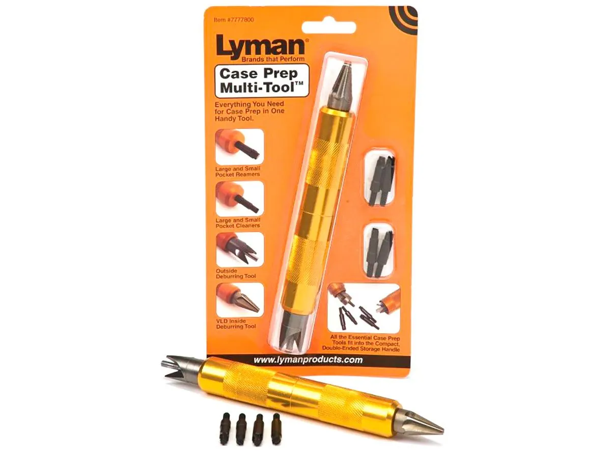 Мультитул Lyman для обработки гильз, двусторонний, 6 насадок