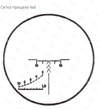 Оптический прицел ПОСП 6х42 ВДC