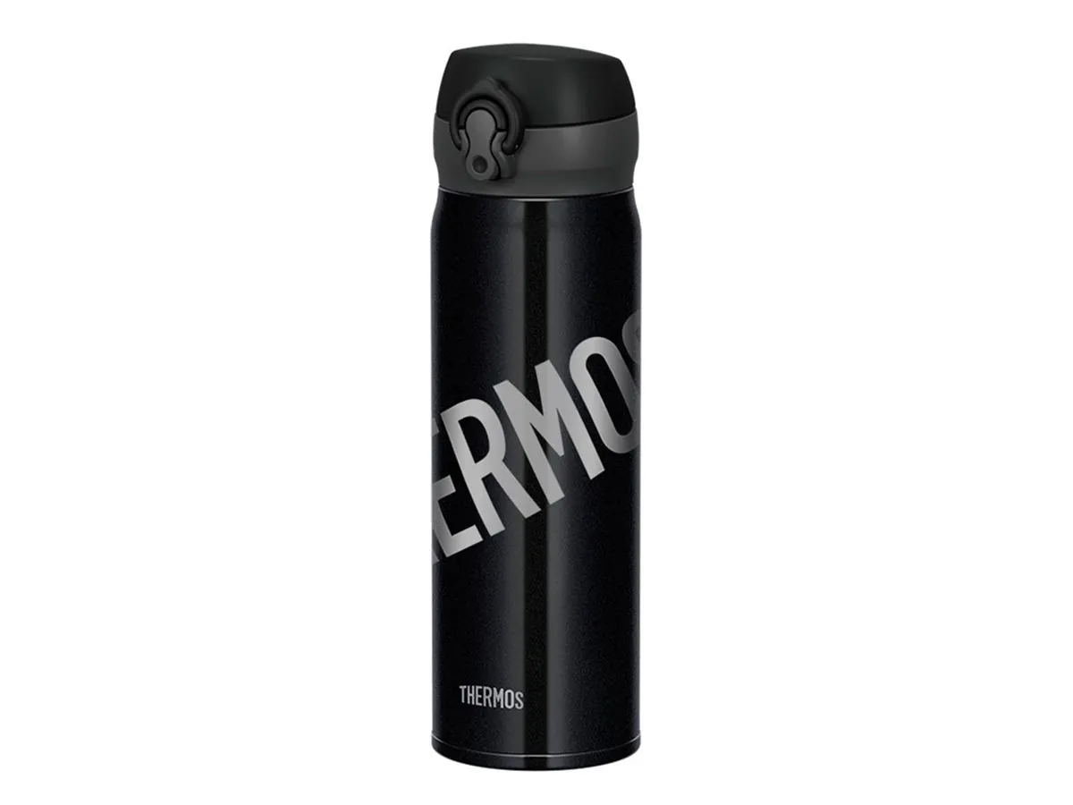 Термокружка THERMOS JNL-500 TSS LB 0.5L, откидной механизм, чёрный с лого