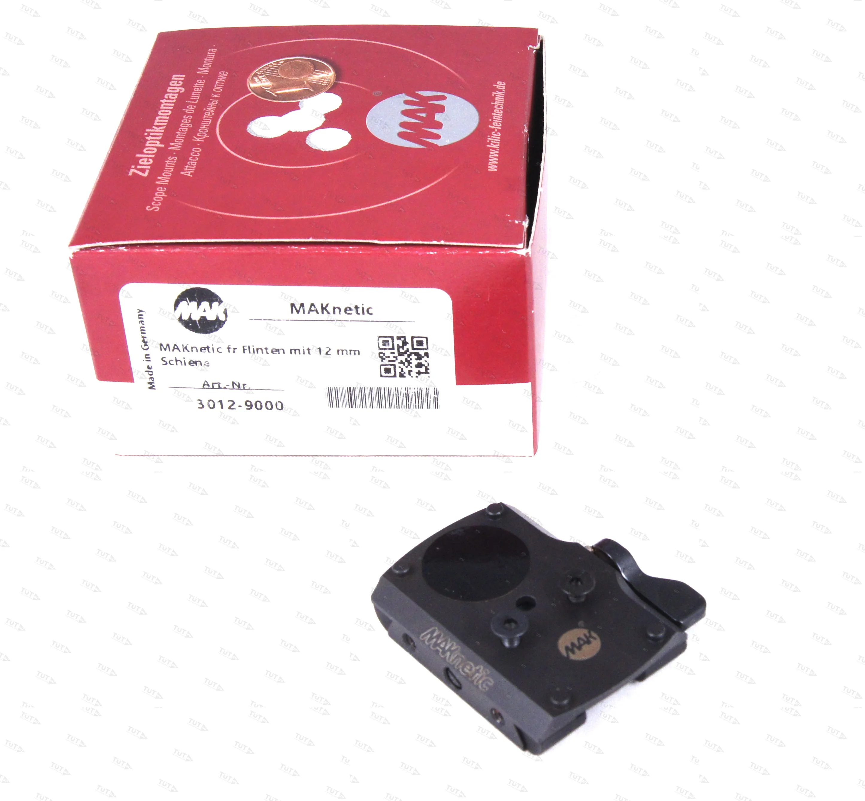 Кронштейн MAKnetic для Docter / Burris / Vortex / Meosight / Trijicon на планку шириной 12 мм