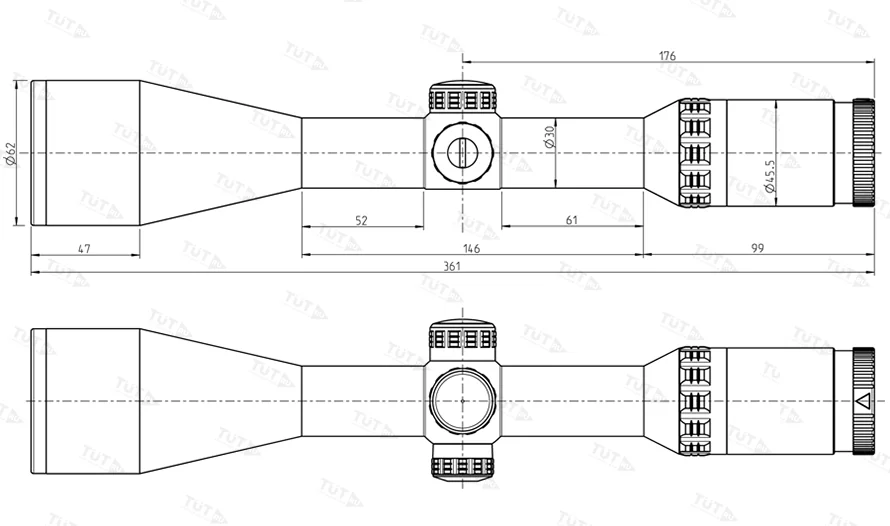 Оптический прицел Kahles Helia 2.4-12x56i SR сетка G4B