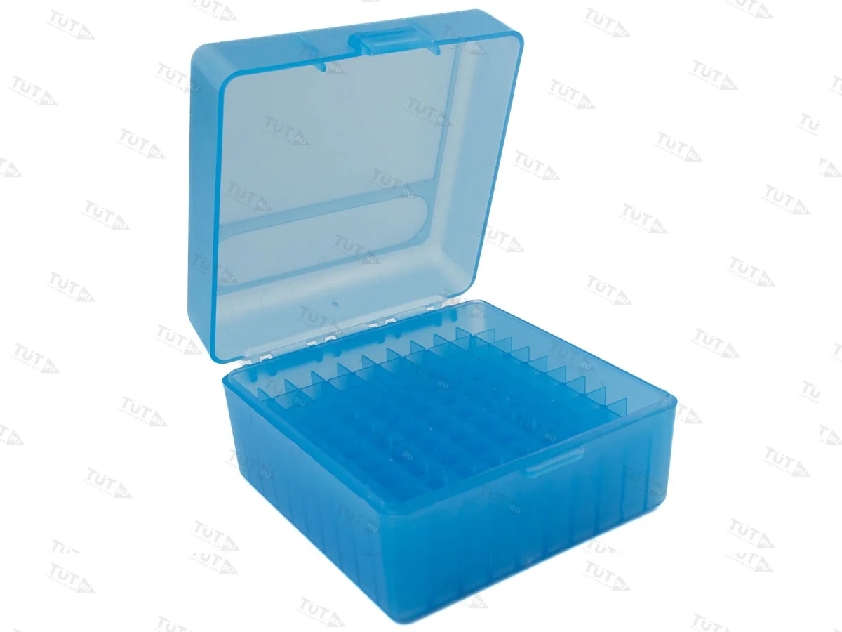 Кейс пластиковый для хранения 100 патронов 223 Rem./222 Rem.