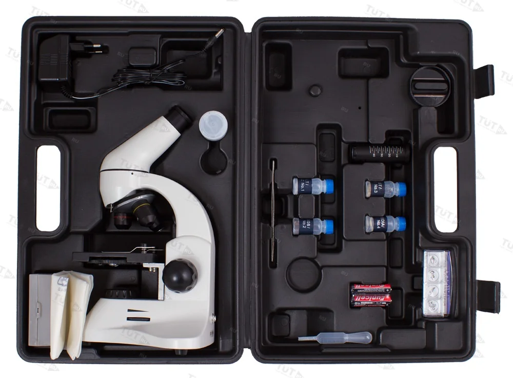 Микроскоп Levenhuk Rainbow 50L PLUS (Аметист)