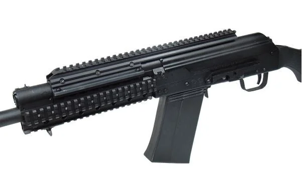 Кронштейн-цевье Leapers MNT-HGSG12 на Сайгу-12 (4 базы weaver)