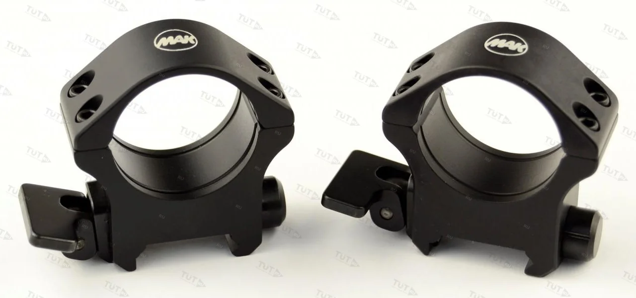 Быстросъемные кольца MAKuick 3 на Picatinny 34мм, BH10,5мм (5263-3410)