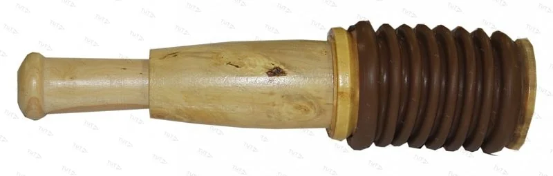 Манок Helen BAUD на крякву, деревянный, с гофрированной вставкой