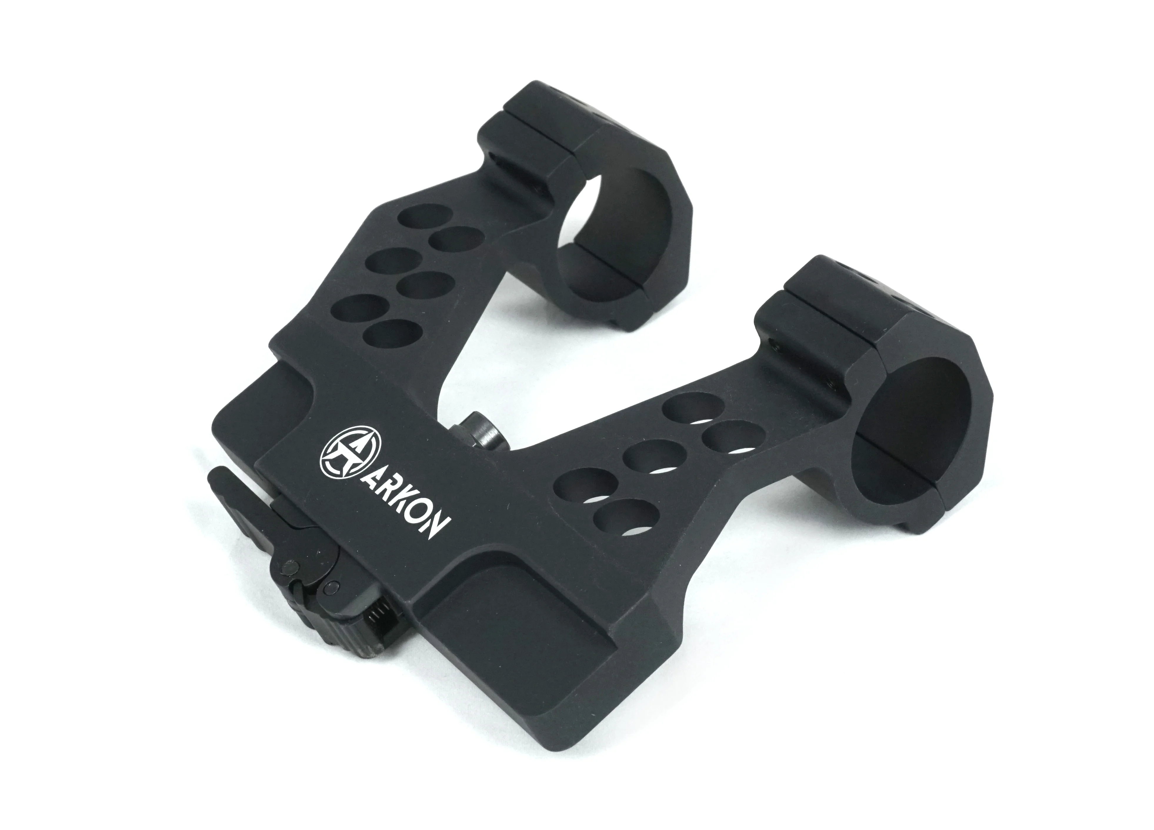 Быстросъемный боковой кронштейн на СайгаАК с кольцами 30 мм