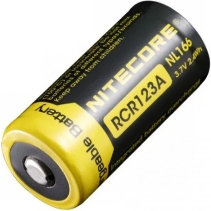 Аккумуляторная батарея Nitecore RCR123A/NL166