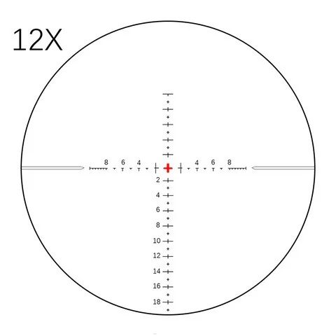 Прицел оптический Veber Black Russian 3-12x42 SF FFP RG (28707)