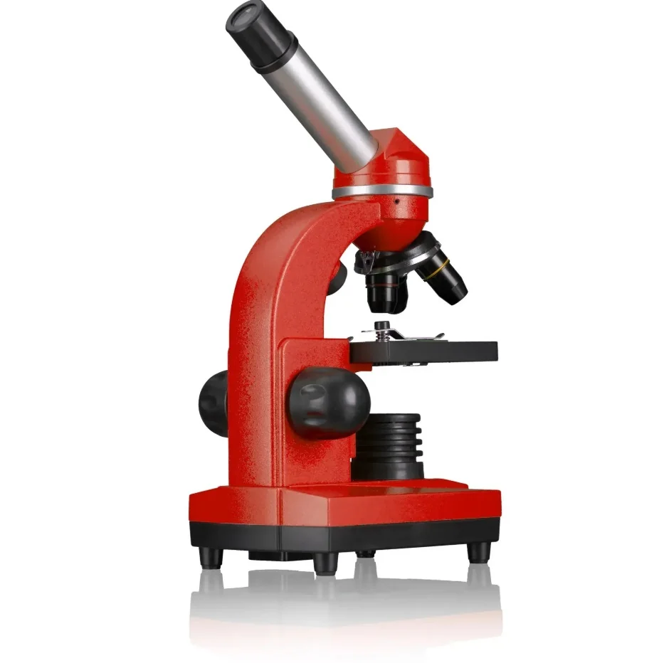 Микроскоп Bresser Junior Biolux SEL 40–1600x, красный