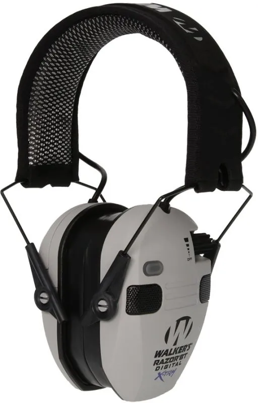 Наушники активные Walker`s Digital X-TRM Muffs Bluetooth, NRR 21dB, оголовье охлаждающее, амбушюры гелевые, серые, 360г