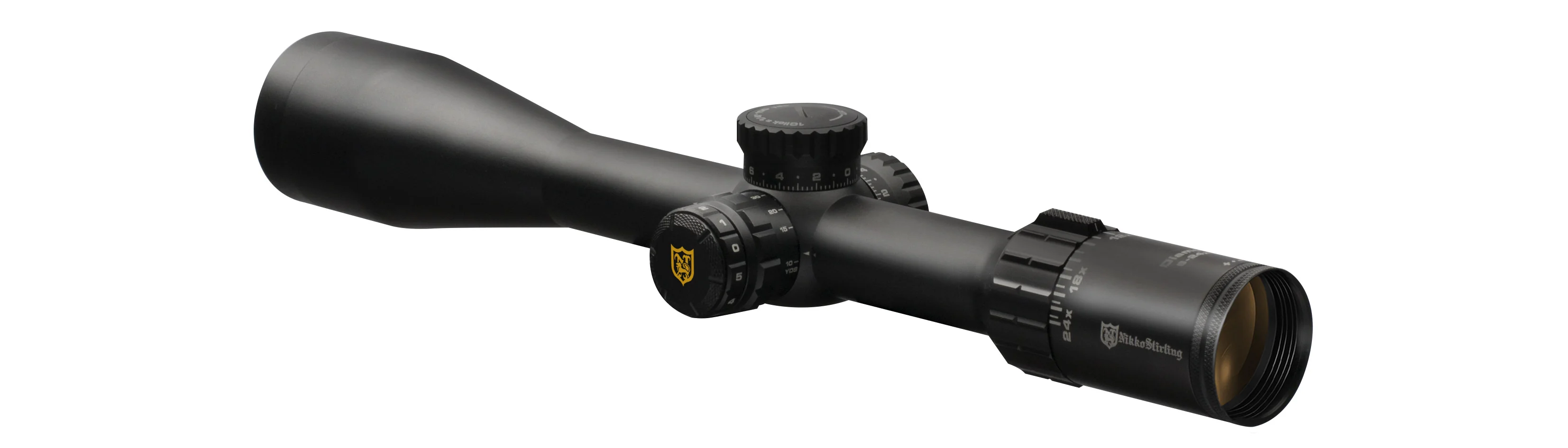 Оптический прицел Nikko Stirling серии DIAMOND 6-24х50 сетка Holdfast, 30мм, подсветка красн./зелен.