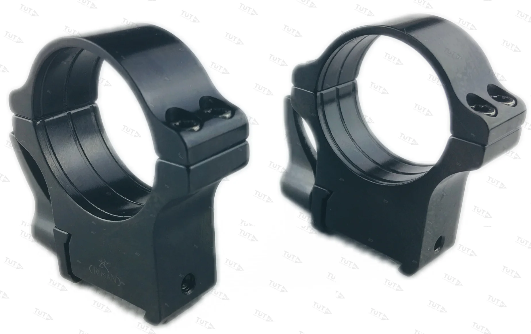 Кольца Rusan быстросъемные Prism 19мм (CZ550) на 30мм H15 рычажные (011-19-30-15-R)