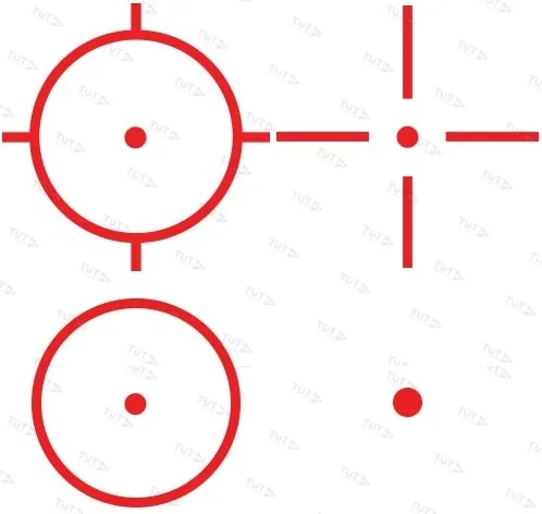 Коллиматорный прицел Sightmark Ultra Shot Reflex Sight, крепление л.х. 12 мм (SM13005-DT)