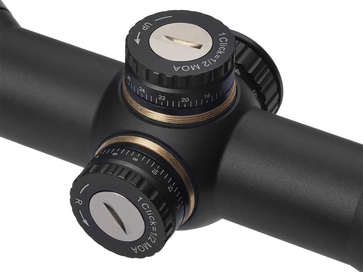 Прицел Gaut Amber 2-8x36, сетка 27 (Mil-Dot)