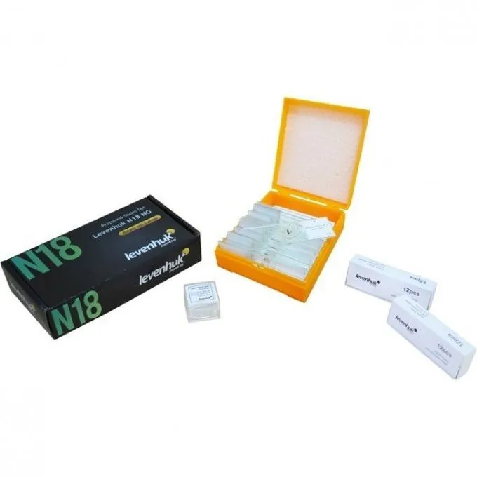 Набор готовых микропрепаратов Levenhuk N18