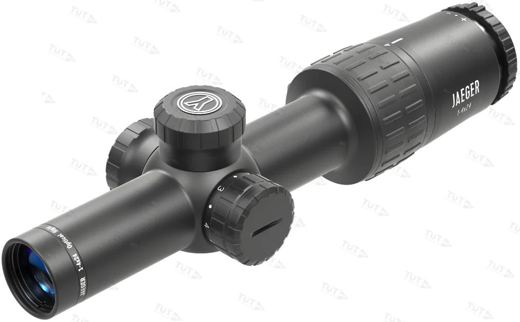 Оптический прицел Yukon Jaeger (Егерь) 1-4х24 с меткой HB01i