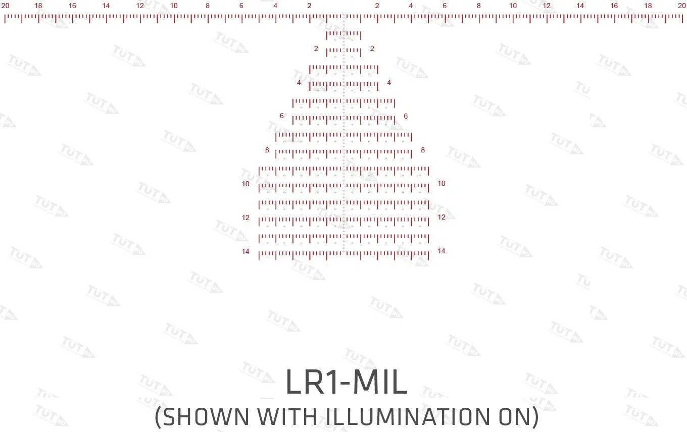 Оптический прицел CRIMSON Trace Optics 5 Series 3-24x56mm FFP LR1-MIL