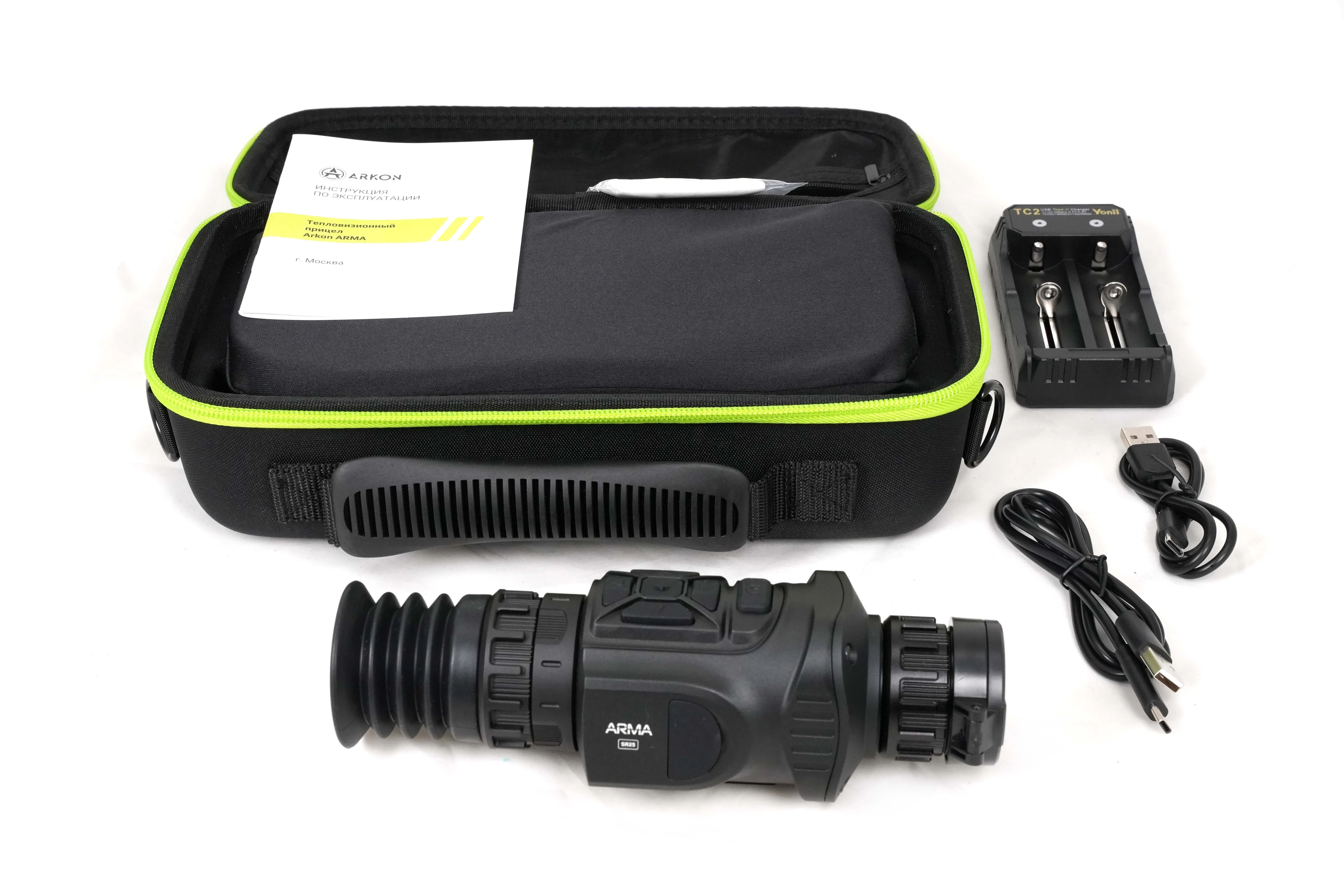 Тепловизионный прицел Arkon Arma SR25 / Аркон Арма СР 25 (с баллистическим калькулятором)