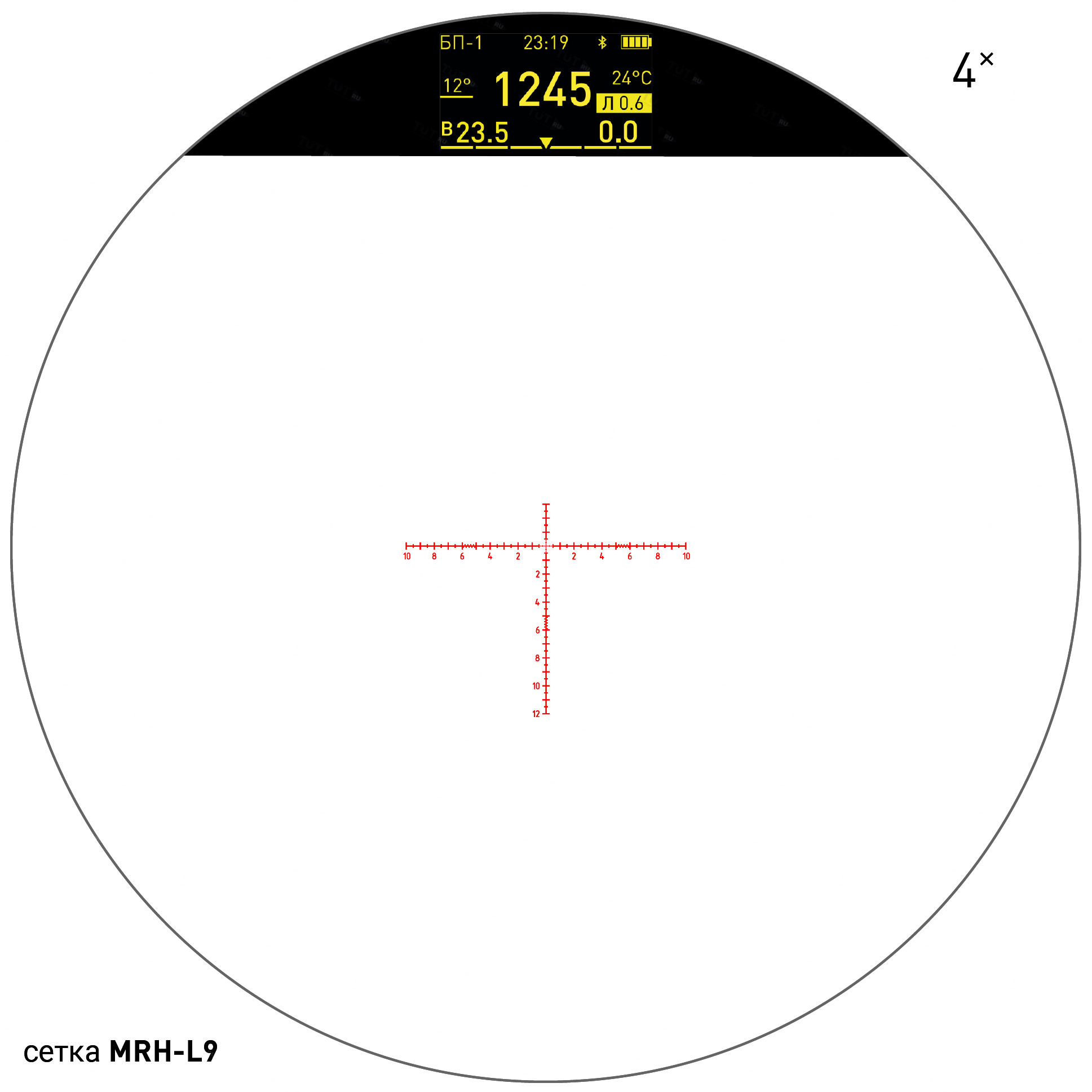 Оптический прицел Dedal (Дедал) DHF 4-28x56 Harrier (MRH-DGW1)