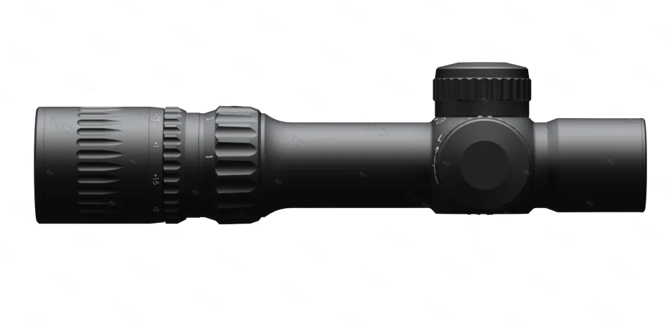 Прицел March 1-10x24 FFP Shorty (Normal) 0.1MIL (сетка DR-1) с подсветкой