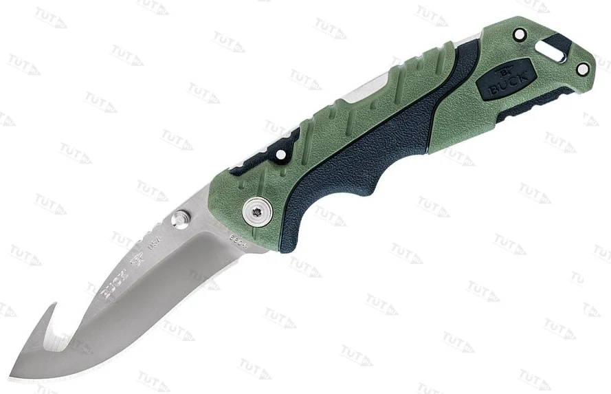 Нож складной разделочный Buck Pursuit с крюком cat.12256