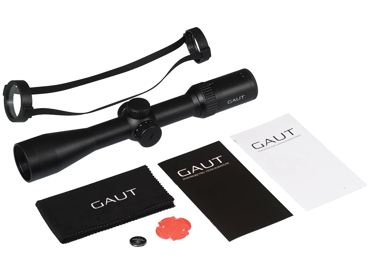 Прицел Gaut Nephrite 3-12x42, сетка 74