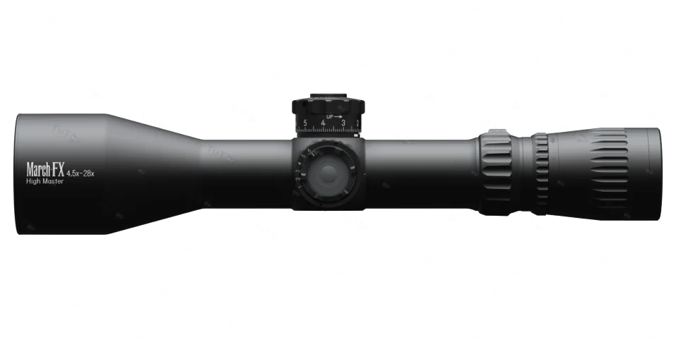 Прицел March FX 4.5-28x52 FFP, 0.1Mil (сетка FML-3) с подсветкой