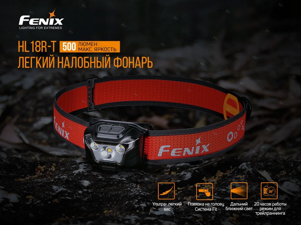 Налобный фонарь Fenix HL18RT