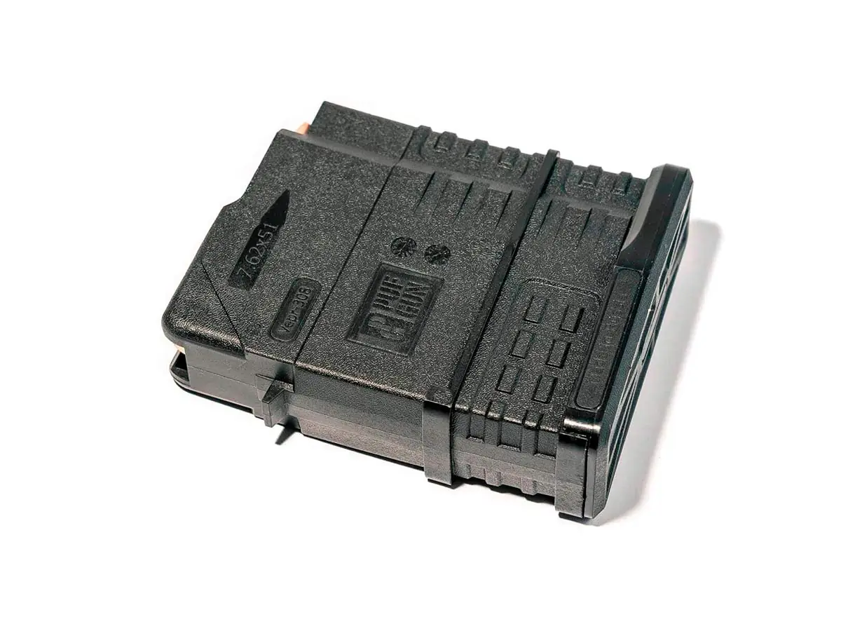 Магазин Pufgun На Вепрь-308, 7,62Х51, 10 Патронов, Полимер, Черный, Возможность Укорочения, 115Гр.