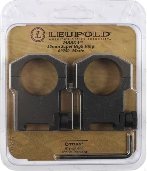 Кольца Leupold Mark 4 на Weaver 30мм супер высокие BH=20мм (60750)