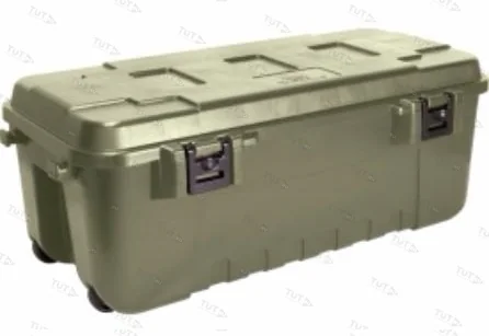 Бокс Plano Sportsman's Trunk Large для снаряжения с колесиками (цвет O.D. GREEN (зеленый))