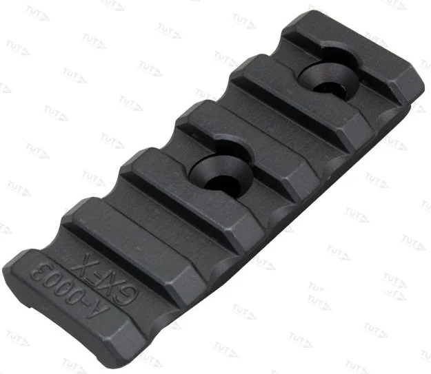 Планка SPUHR Picatinny Rail 10x55, для кронштейнов SPUHR, 5 слотов (A-0003)