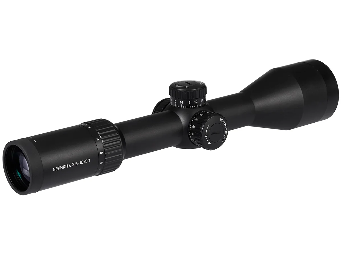Прицел Gaut Nephrite 2.5-10x50, сетка 61 (Half MD)