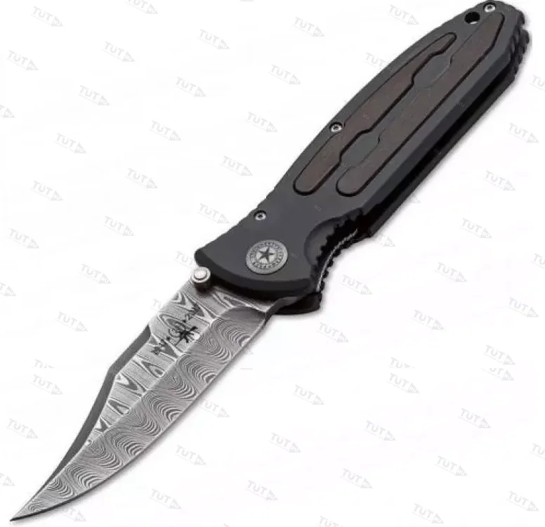 Нож складной Boker Kalashnikov 70th Damast