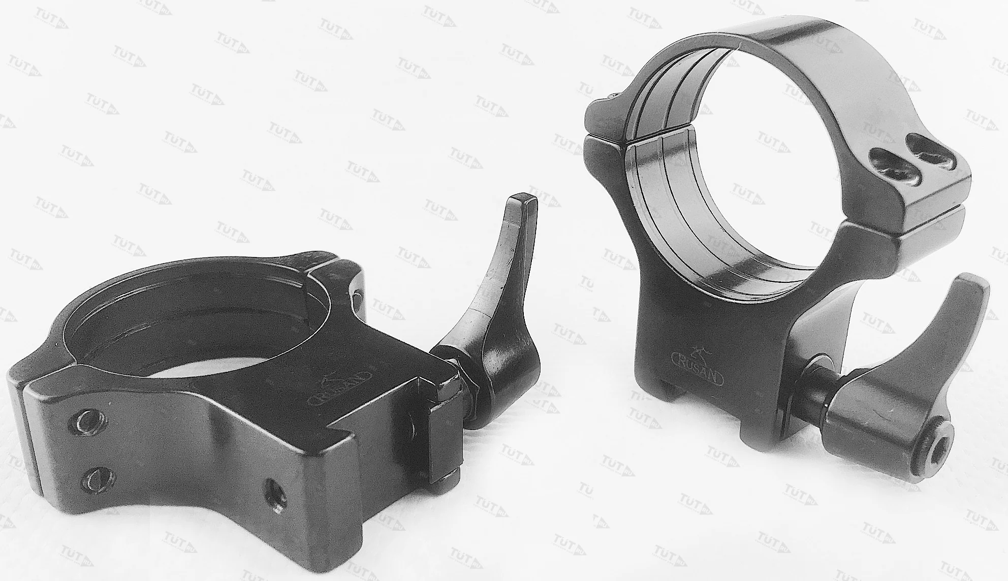 Кольца Rusan быстросъемные Prism 11мм на 30мм H15 рычажные (011-11-30-15-R)