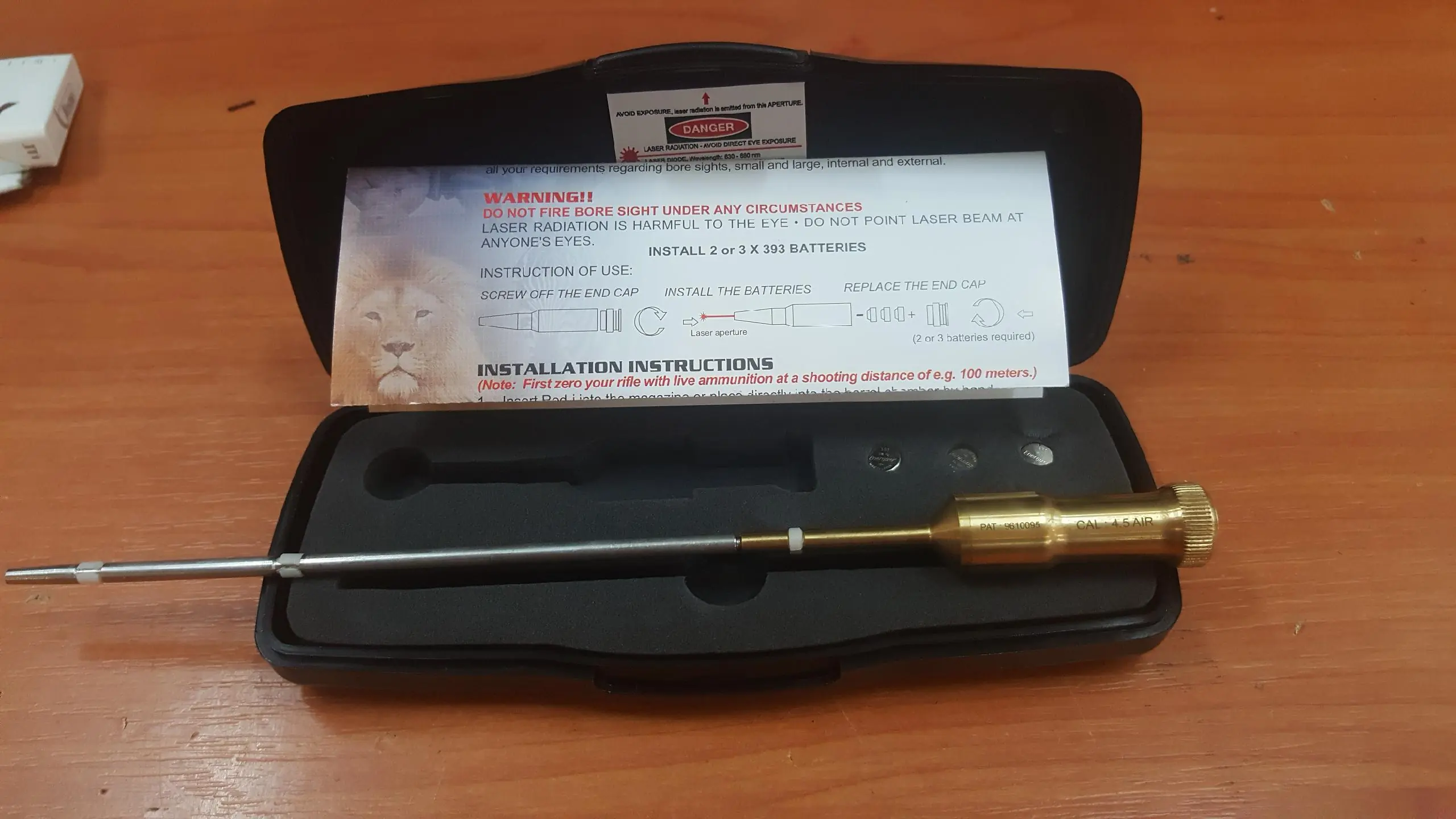 Лазерный патрон Red-i кал. 4,5 мм