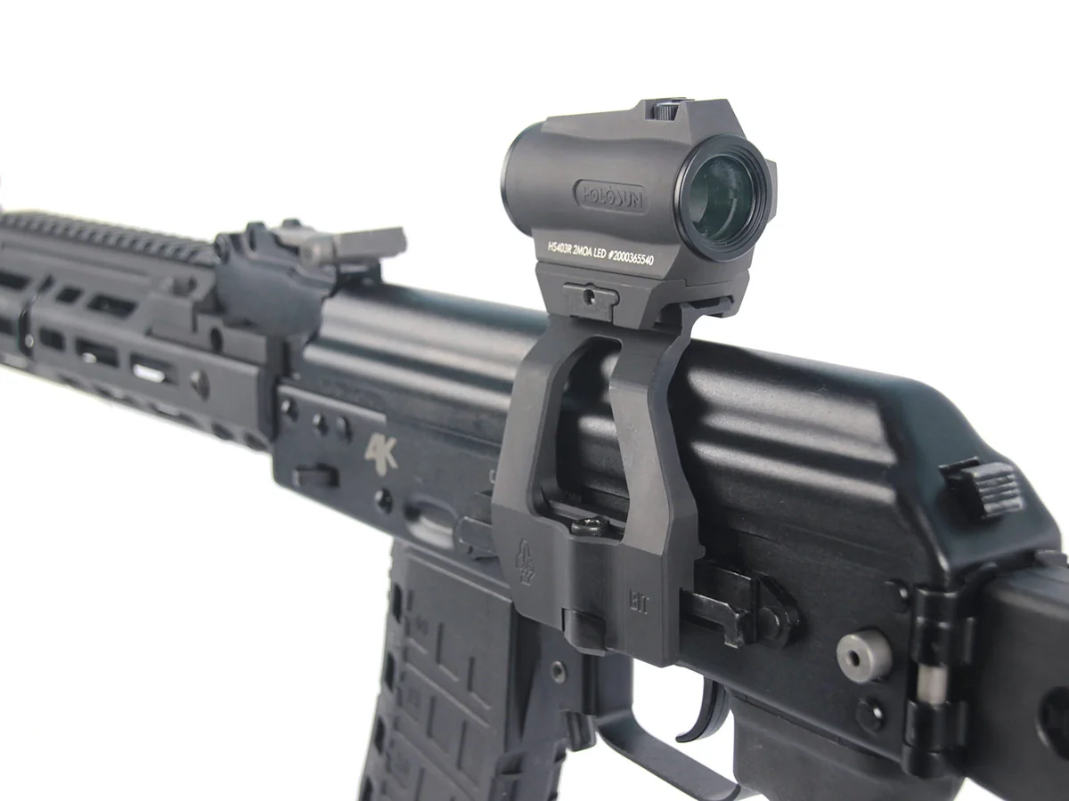 Кронштейн SAG BIT боковой небыстросъёмный Weaver/ACOG для АК/Сайга