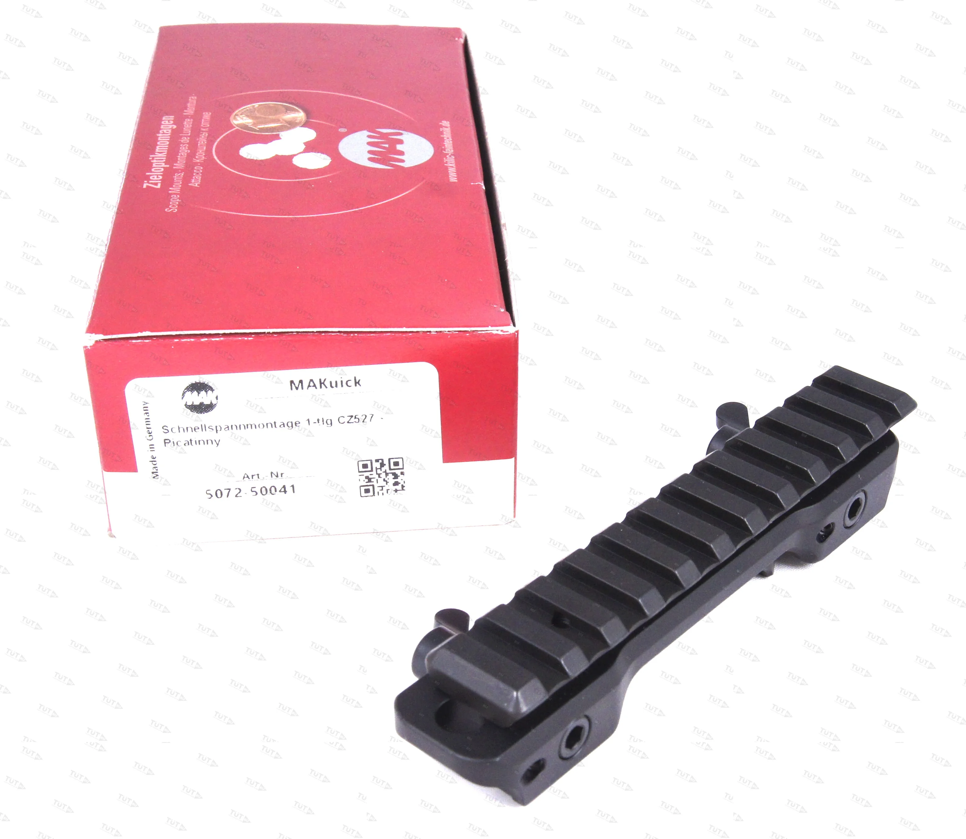 Быстросъемный кронштейн MAK на CZ-527 с верхним основанием Weaver (5072-50041)