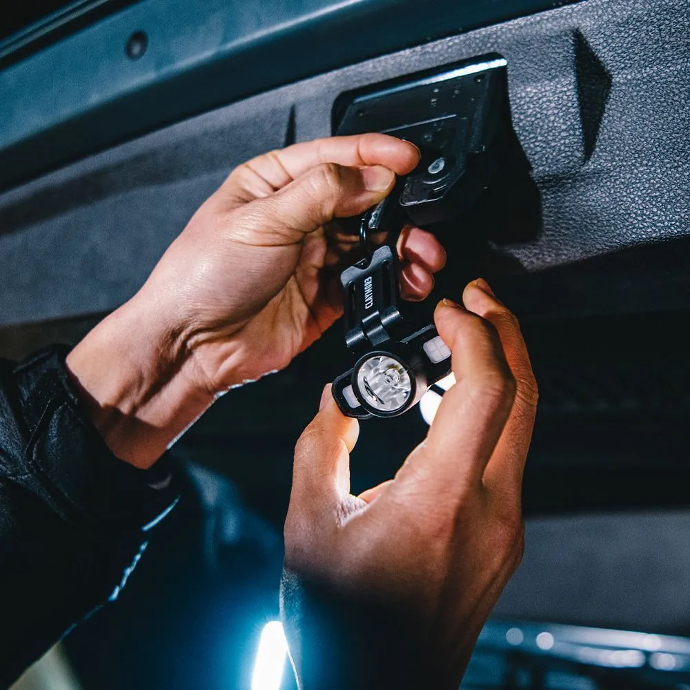 Фонарь налобный Capon 120D цв. Black