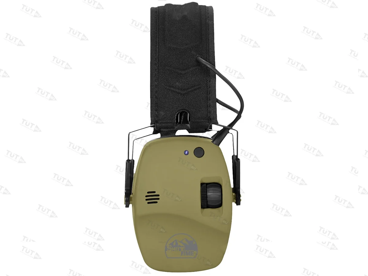 Наушники активные ShotTime 30 BT стрелковые, NRR 22dB, зелёные