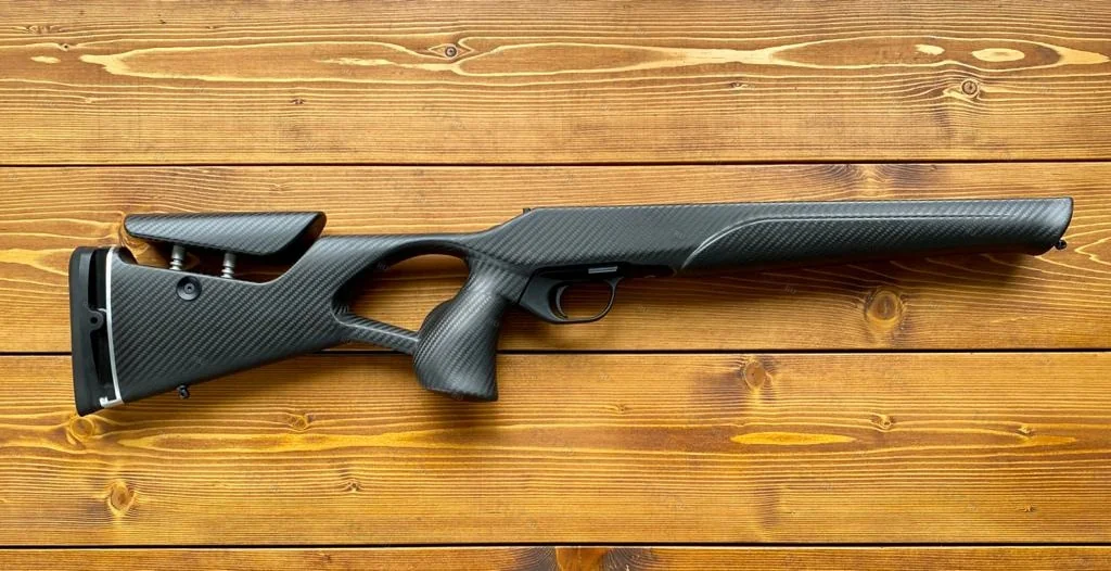 Карбоновый приклад с регулируемым подщечником и затыльником