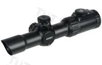 Оптический прицел Leapers Accushot Tactical 1-4.5x28, 30мм, MilDot, подсв., кольца на Weaver/Picatin
